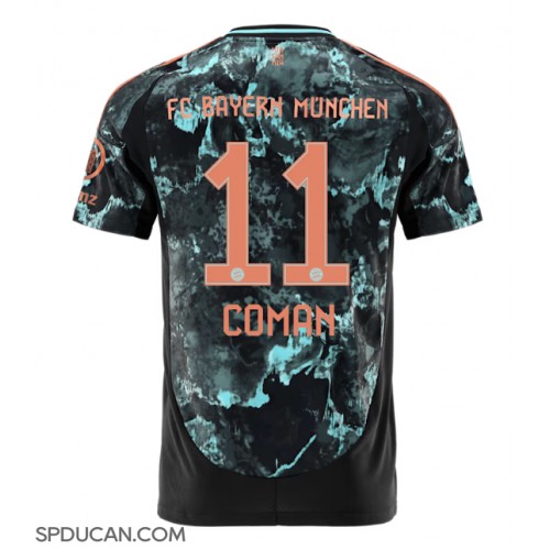 Muški Nogometni Dres Bayern Munich Kingsley Coman #11 Gostujuci 2024-25 Kratak Rukav